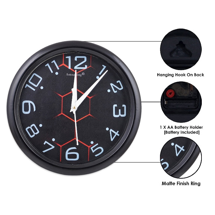 Plastic Wall Clock's (10x10) Inch
