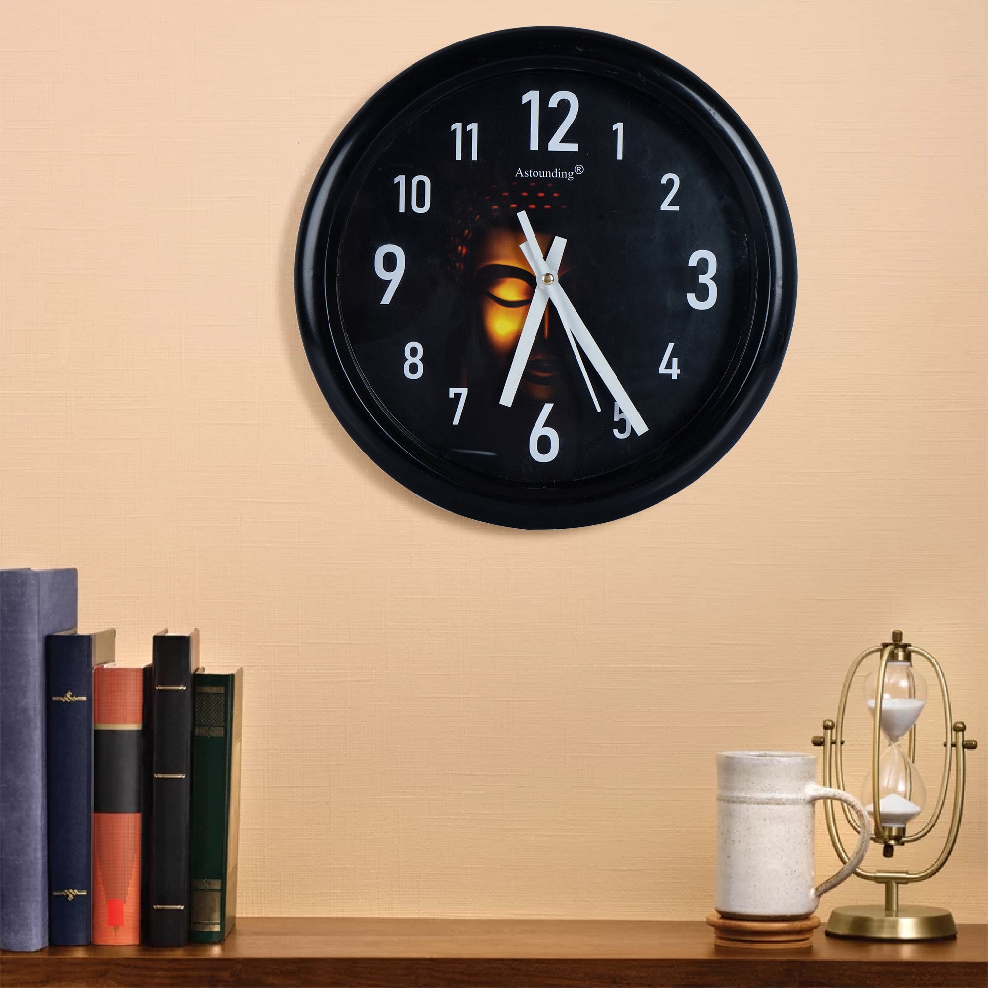 Buddha Ji Wall Clock's (10x10) Inch