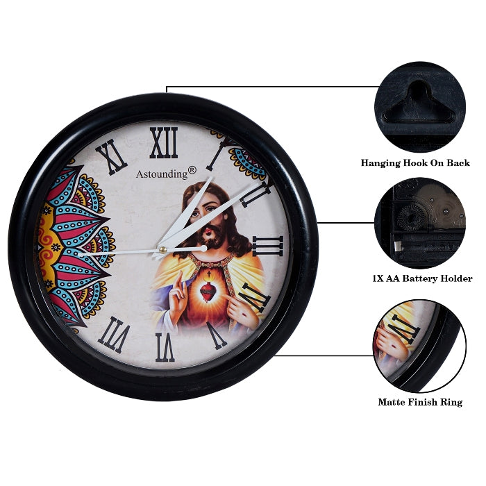 Plastic Wall Clock's (10x10) Inch