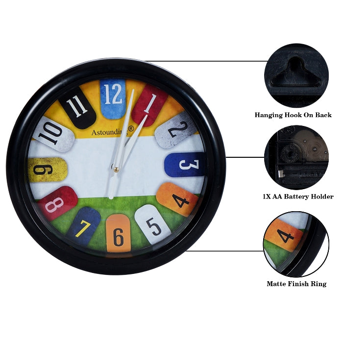 Plastic Wall Clock's (10x10) Inch
