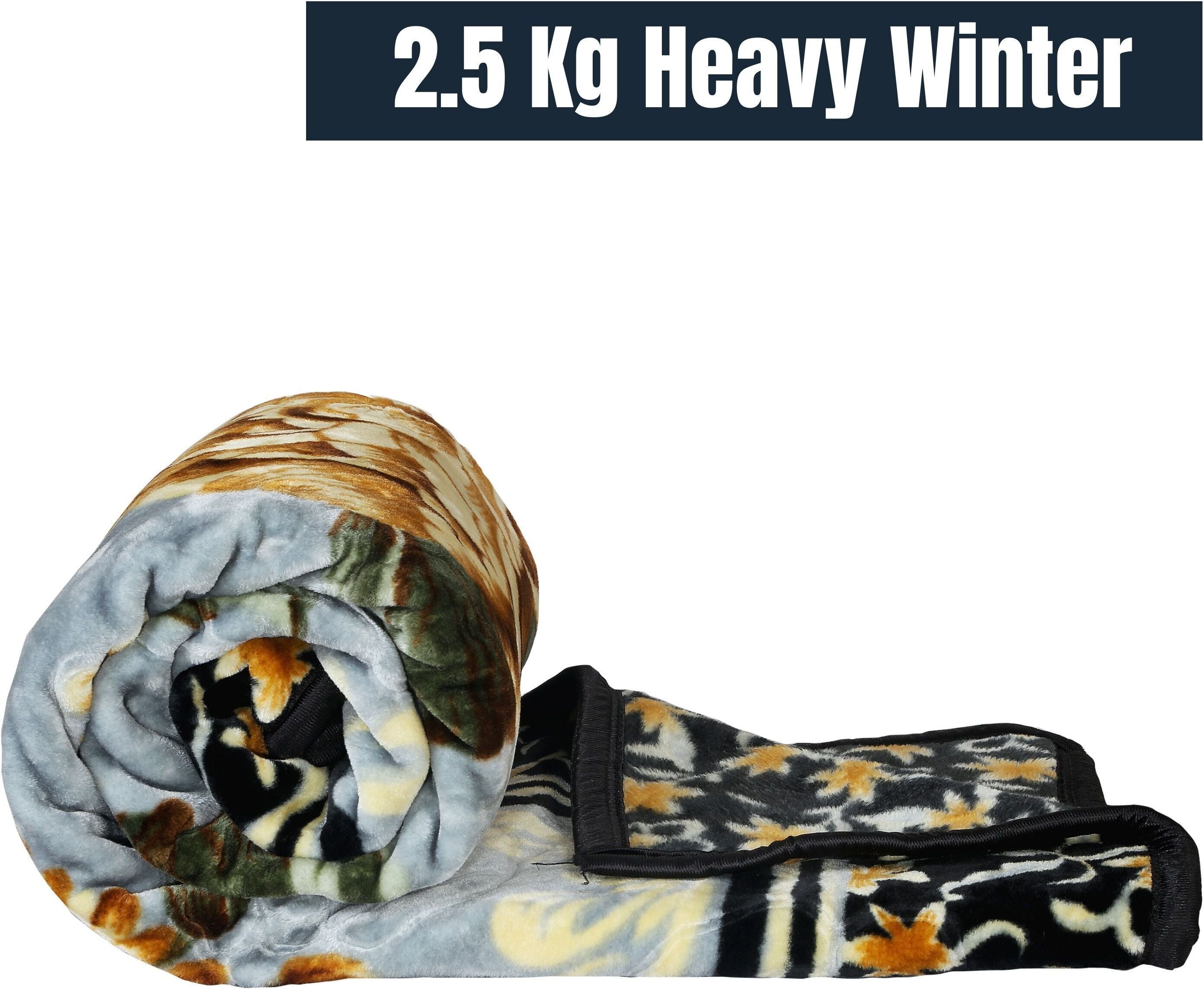 2.5-kg-Premium-Dark-Blue Heavy Blanket