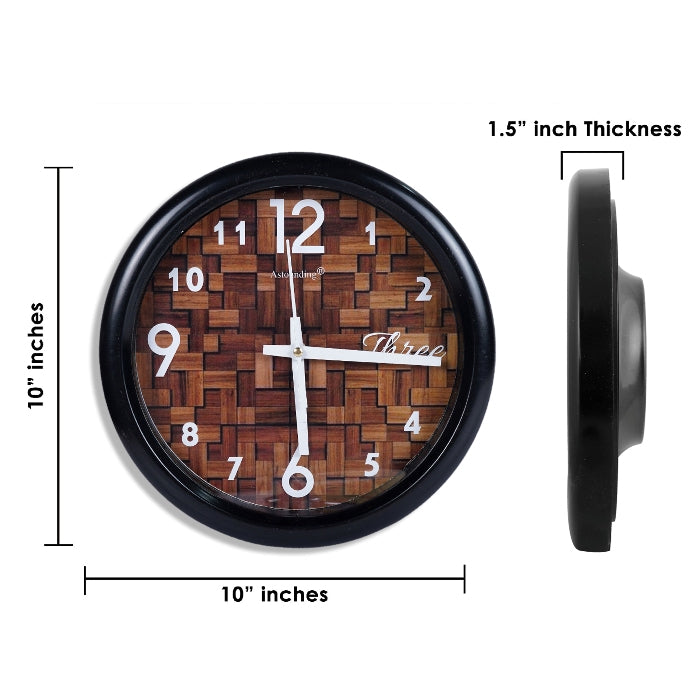 Plastic Wall Clock's (10x10) Inch