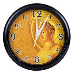 Buddha Ji Plastic Wall Clock's (10x10) Inch