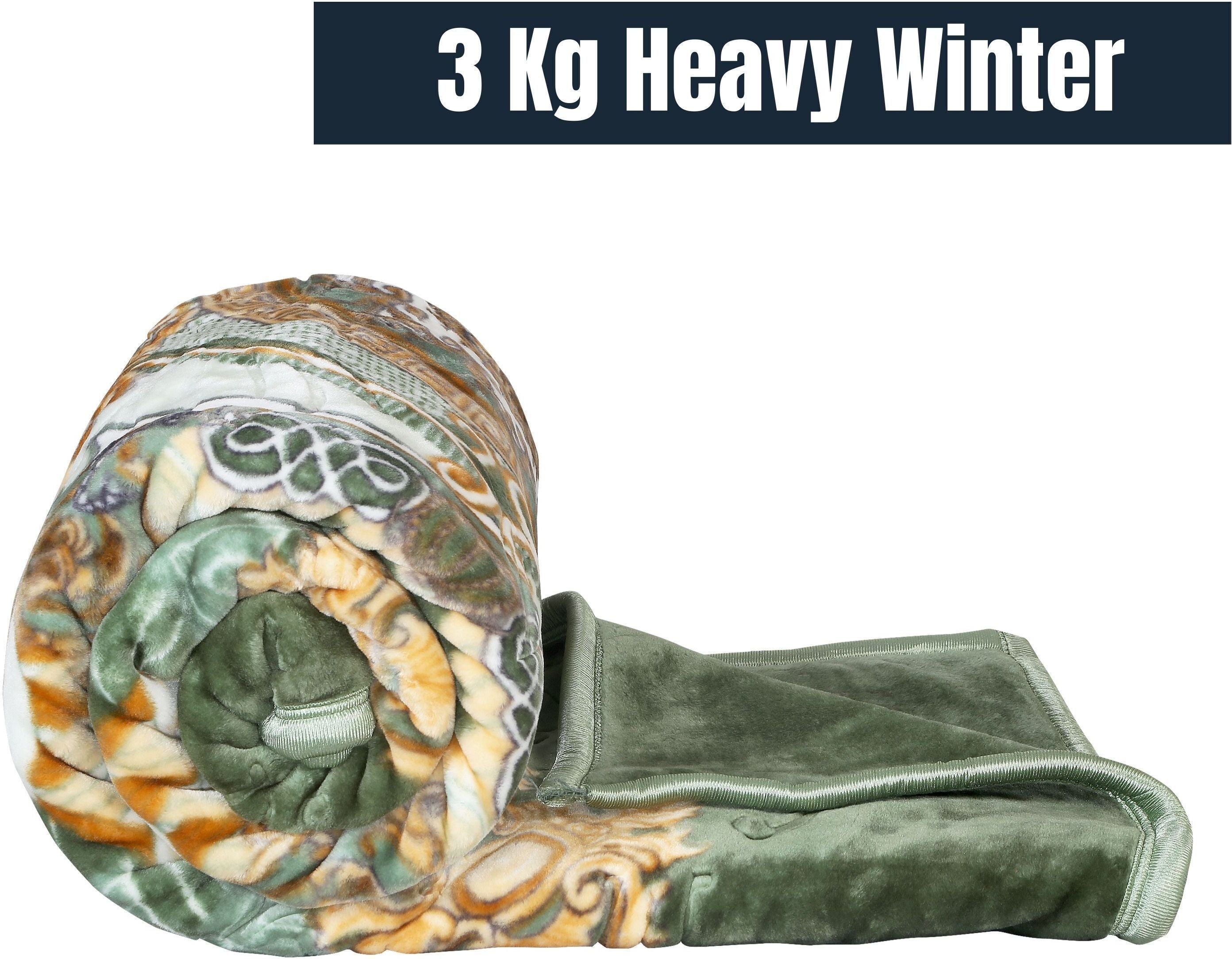 3-kg-Print-Premium-Double Heavy Blanket