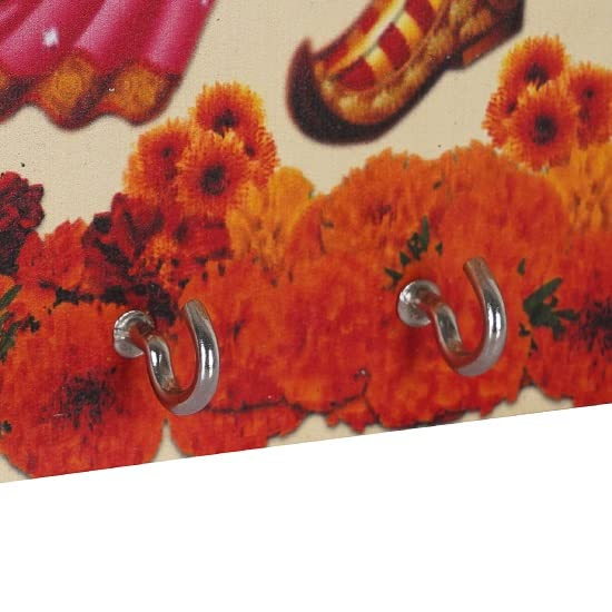 Shree Ram Ji Wooden Key Holder