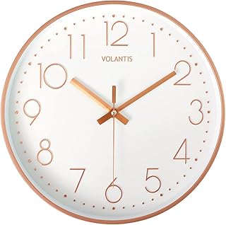 Wall Clock (25 X 25 Cm, Brown) Wall Clock