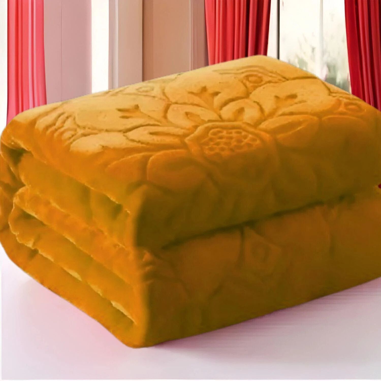 Brown-Double Heavy Blanket