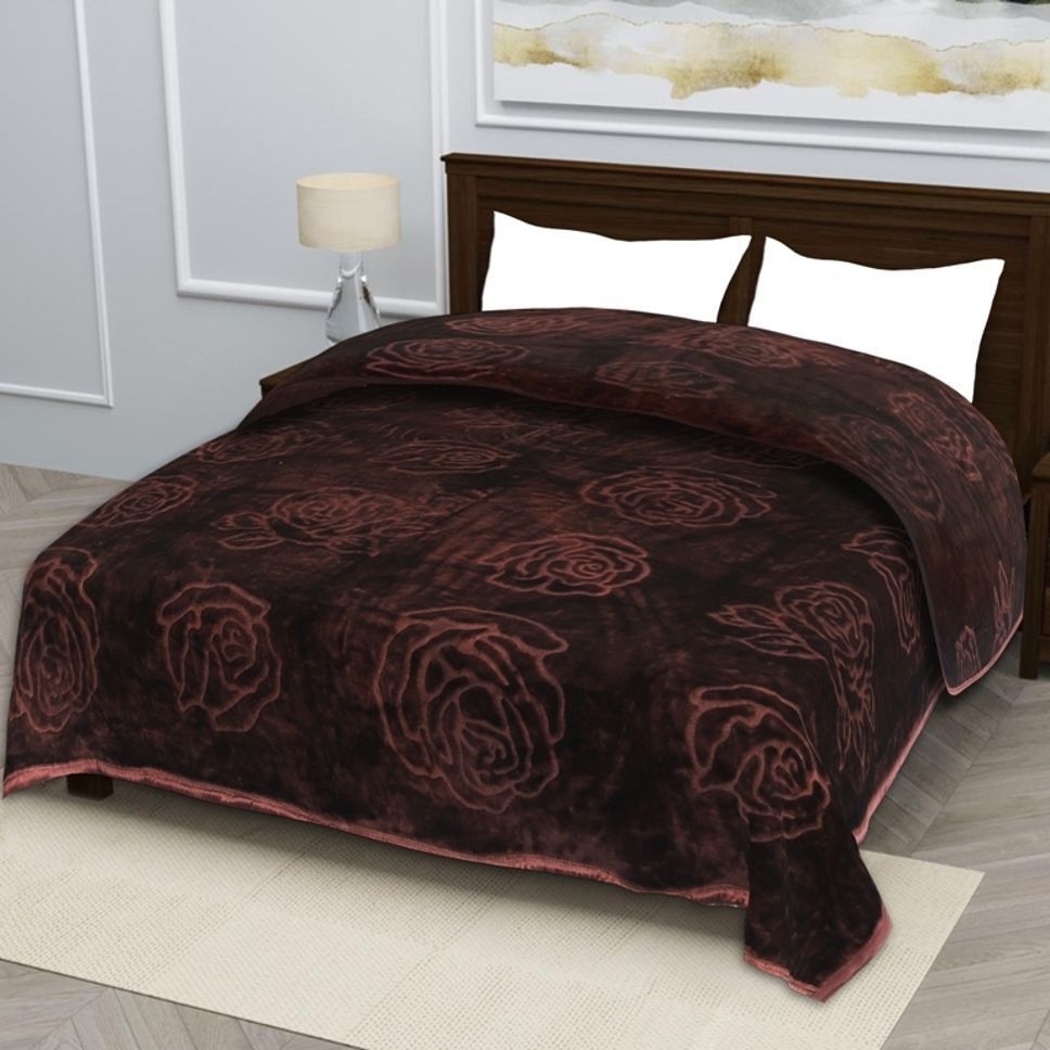Brown-Single Heavy Blanket