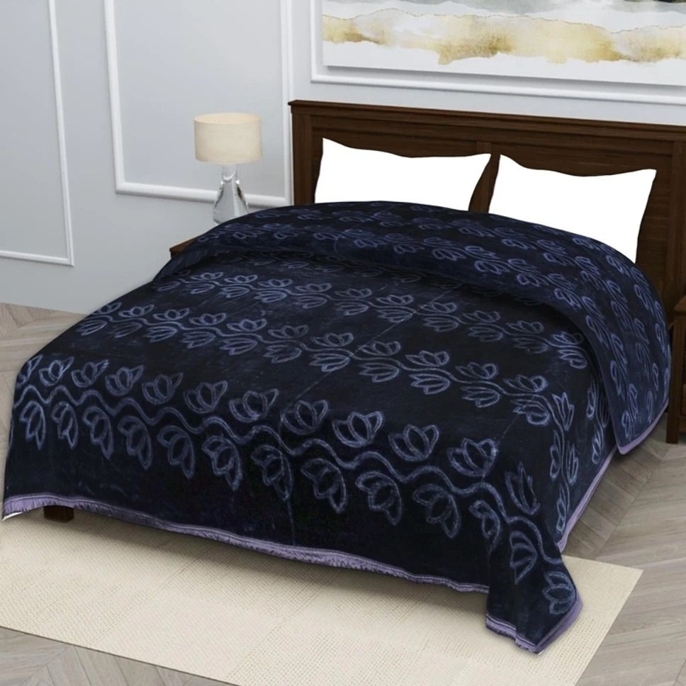 Grey-Double Heavy Blanket