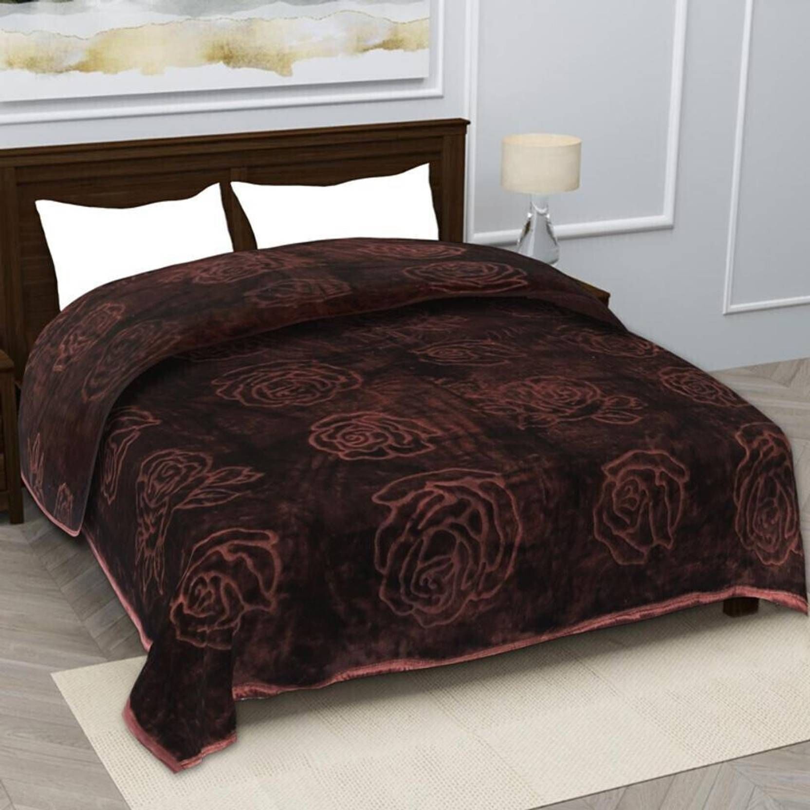Jaipuri Quilt Single Bed Jaipuri Razai, Floral Jaipuri Singe Quilts & Heavy Blanket