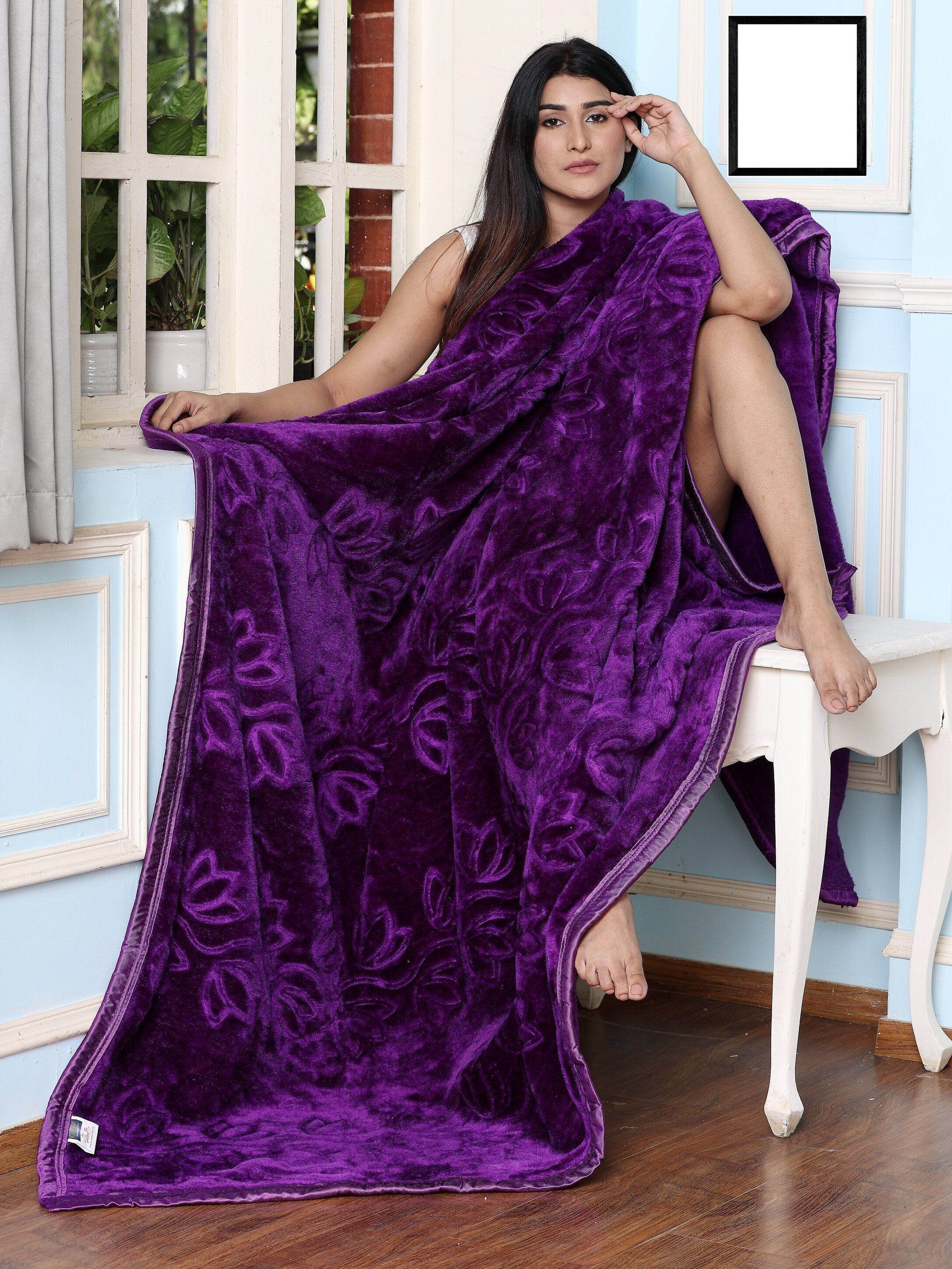 Plain Single Mink Heavy Blanket