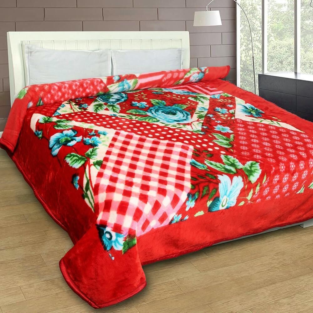 Print-Double Heavy Blanket