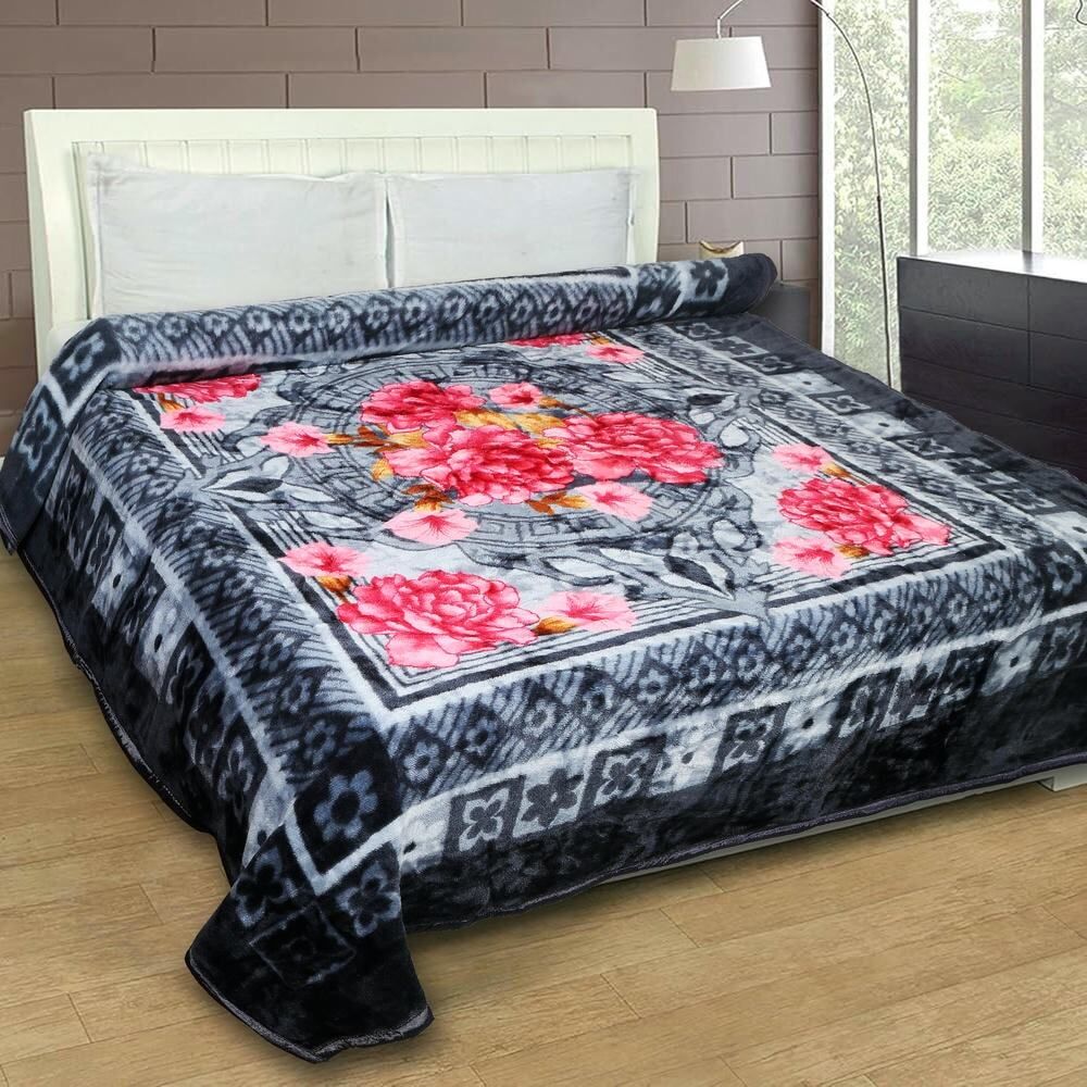 Print-Double Heavy Blanket