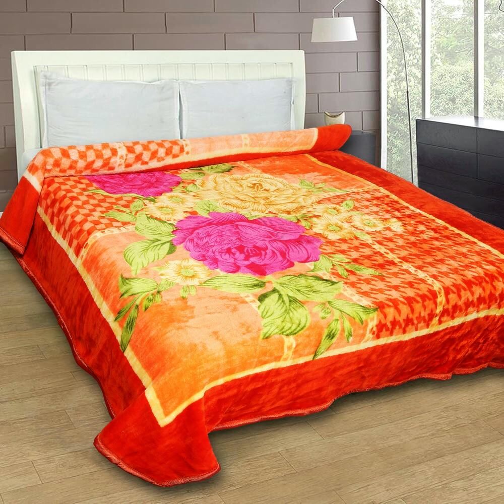 Print-Double Heavy Blanket
