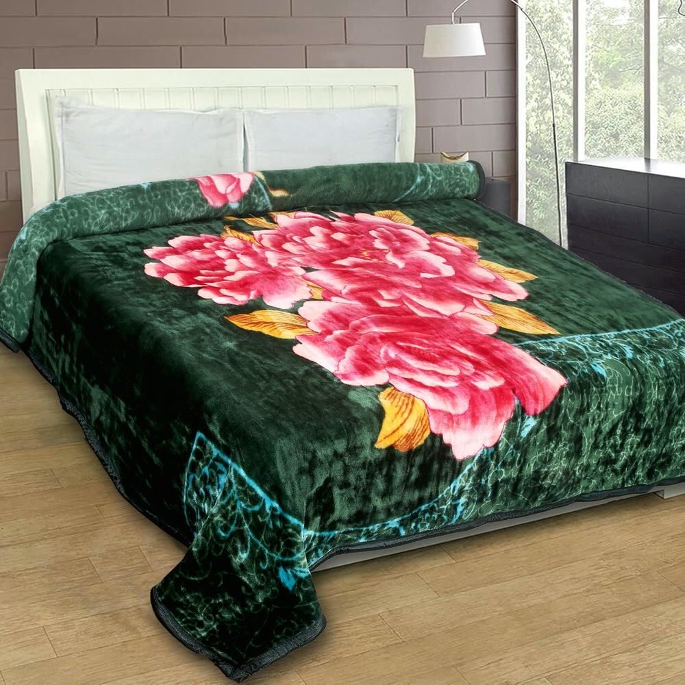 Print-Double Heavy Blanket