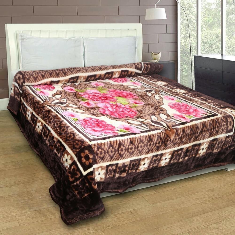 Print-Double Heavy Blanket