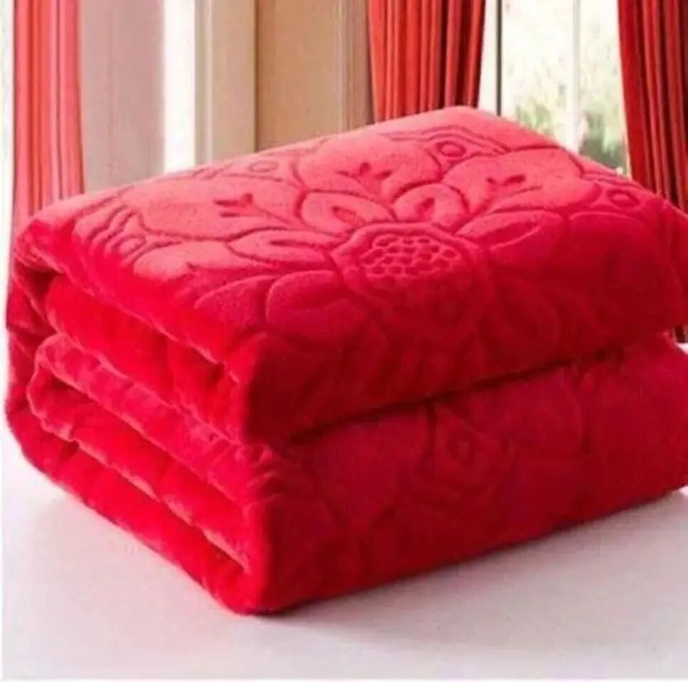 Rajai Singe Bed Cotton Rajasthani Sanganeri Floral Print Quilt Heavy Blanket