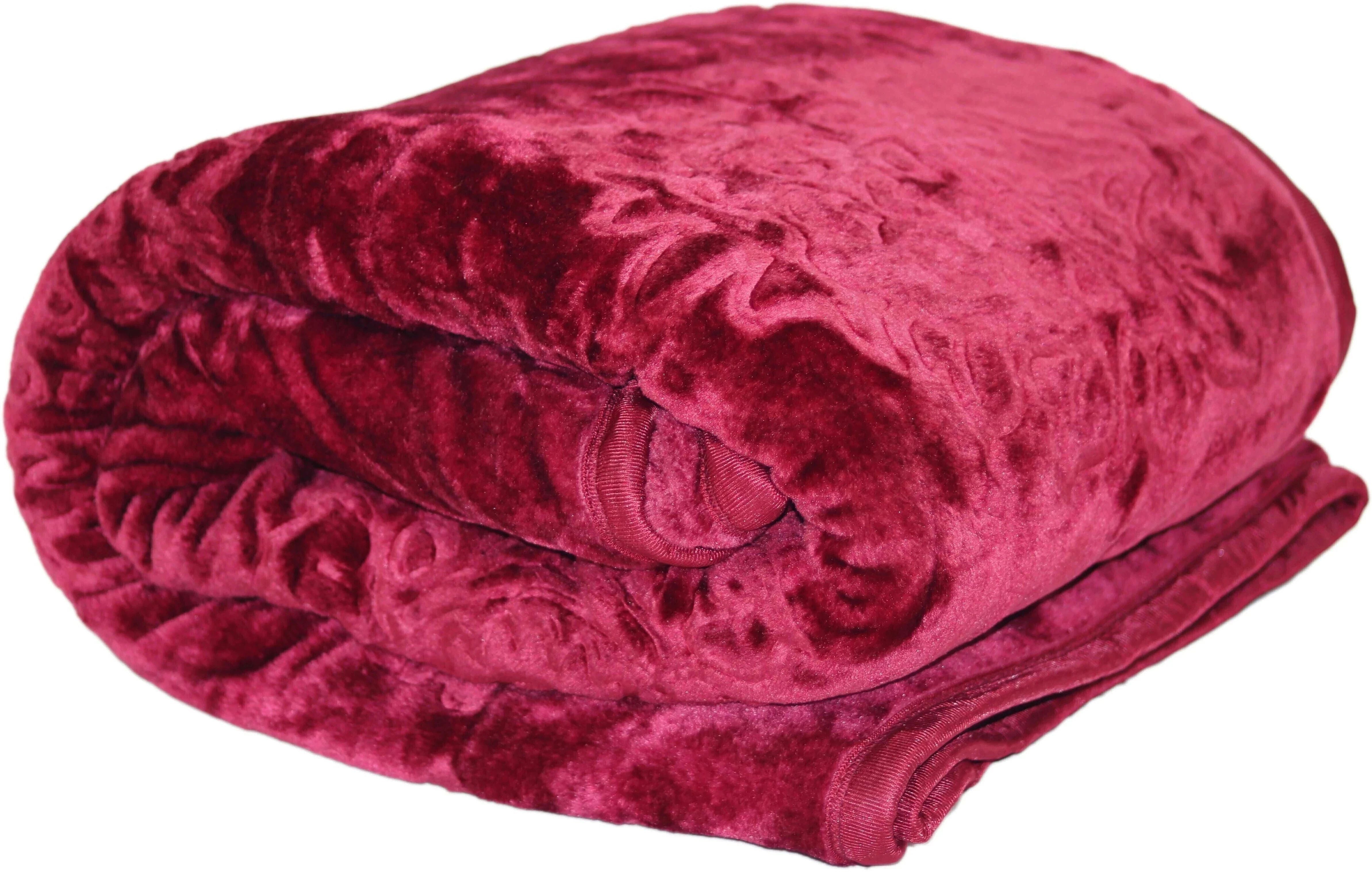 Solid Single Mink Heavy Blanket