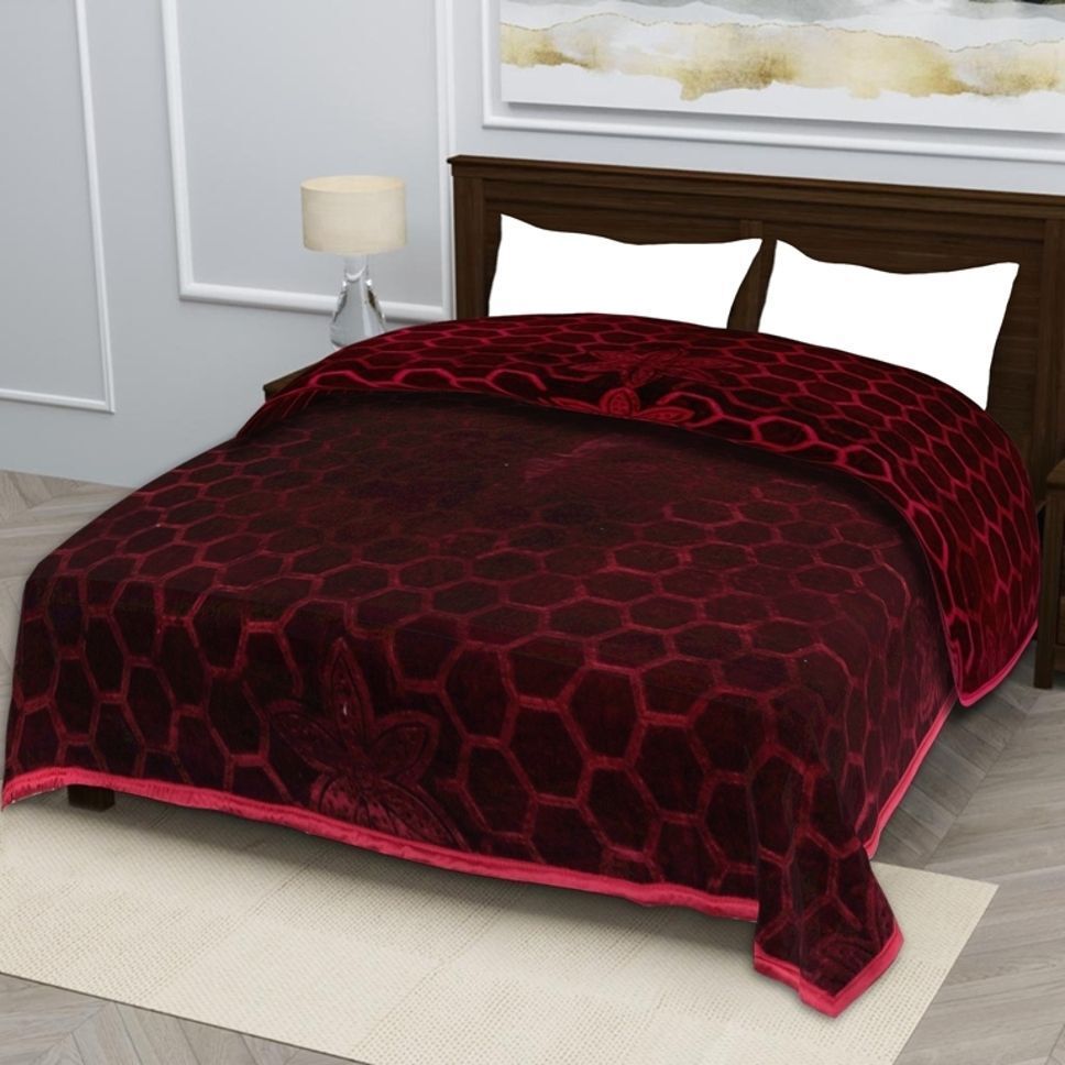 Wine-Single Heavy Blanket