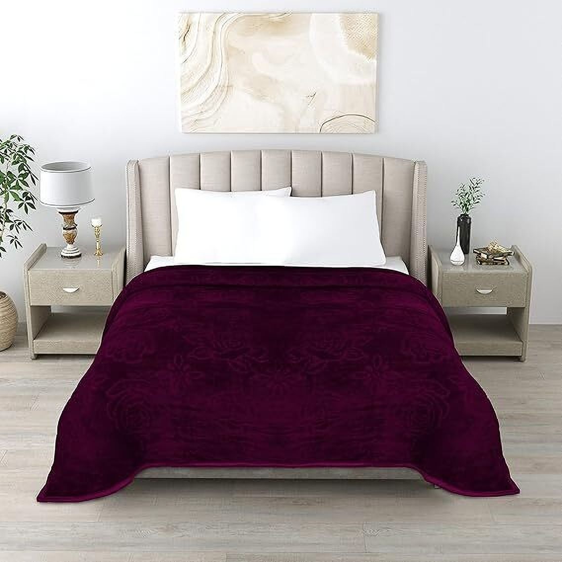 Wine-Single Heavy Blanket